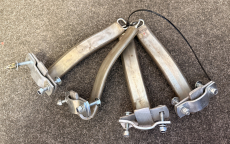 4x Prijon Kanadierb�gel, Vierkantholm