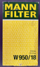 lfilter Filter MANN W950/18